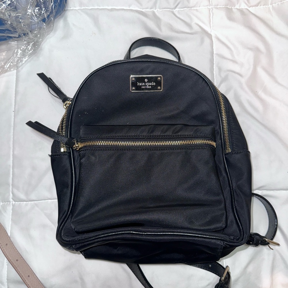 Kate Spade Black Backpack mini